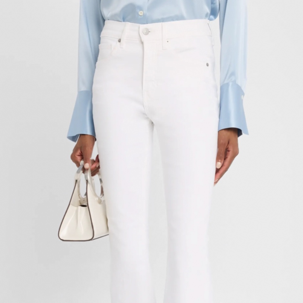 Veronica Beard Beverly High-Rise Skinny Flare Jeans - Picture 2 of 6